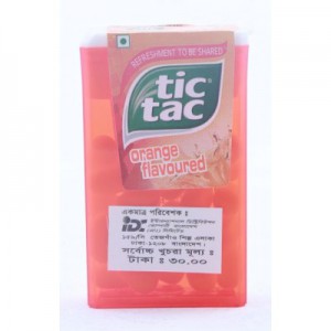TIC TAC ORANGE 13GM 2 PACKETS