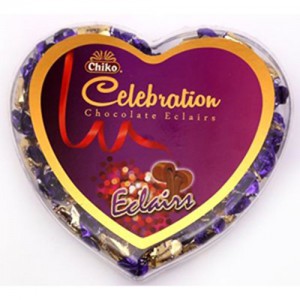 CHIKO ECLAIRS CELEB HEART SET BOX 650 GM