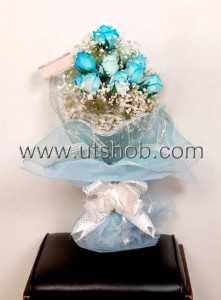 Gorgeous light blue bouquet Roses