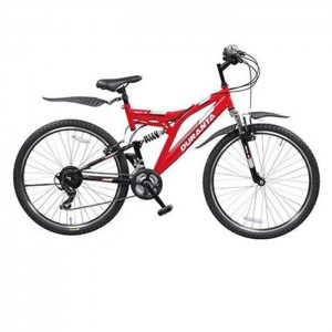 Duranta Recoils Gents Bicycle Red 24"