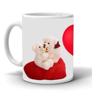 Valentine Kiss Day Printed Mug