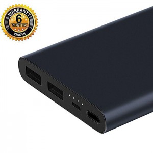 Mi Power Bank 10000mAh 2i (Dual Output) - Black
