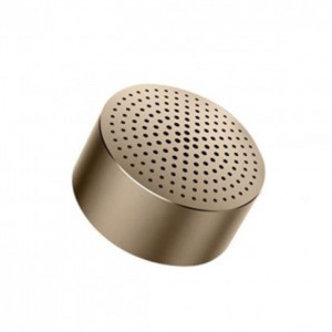 Xiaomi Aluminium Alloy Portable Mini Bluetooth Speaker-Golden