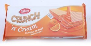 Tiffany Crunch Orange Cream Wafers