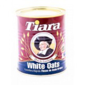 TIARA WHITE OATS TIN
