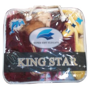 King star baby blanket