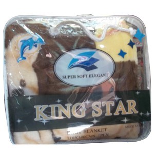 King star baby blanket