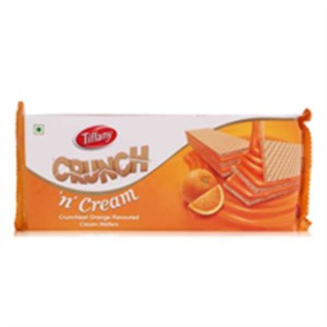 Tiffany Crunch Orange Cream Wafers