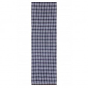 Deep Blue Check Cotton Lungi