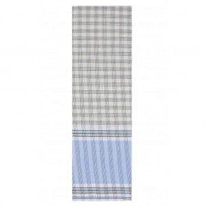 Light Beige Check Cotton Lungi