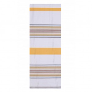 White Striped Hand Loomed Addi Cotton Lungi
