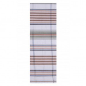 White Striped Hand Loomed Addi Cotton Lungi