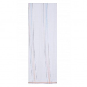 White Striped Hand Loomed Addi Cotton Lungi