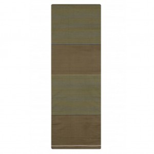 Brown Striped Hand Loomed Addi Cotton Lungi
