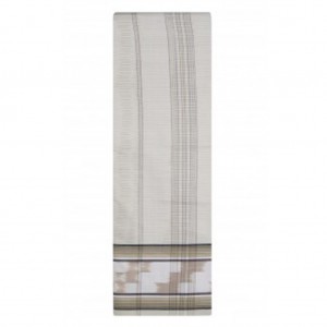 Light Grey Check Addi Cotton Lungi