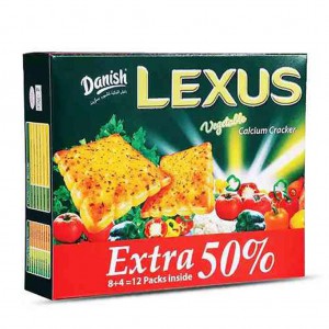 Danish Lexus Veg Calcium Cracker (240gm)