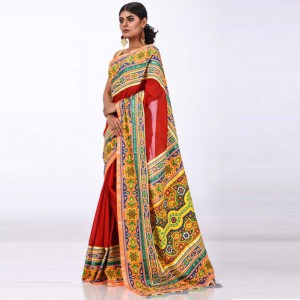Cotton Printed Sharee