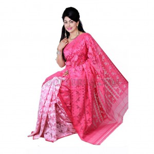 Soft Moslin Jamdani Saree