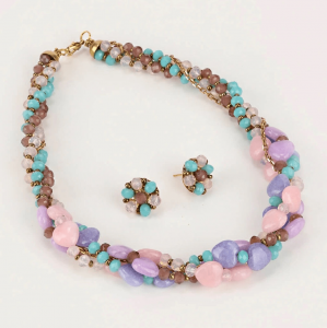 Stone Studded Necklace Set