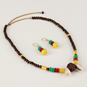 Rudraksha Necklace Set