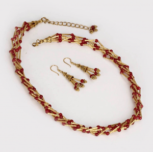 Brass Necklace Set