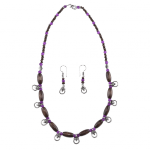 Wooden Necklace Set