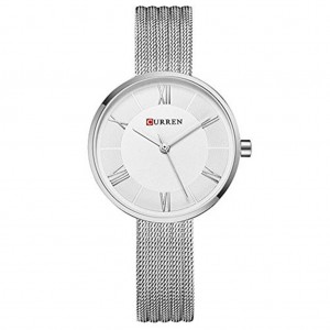 Mesh Stainless Steel Analog Watch For Women