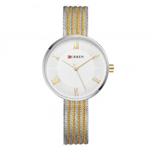 Mesh Stainless Steel Analog Watch For Women