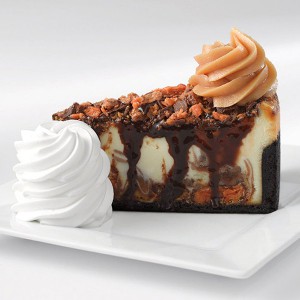 Fancy Peanut Butter Cheese Cake Pastry