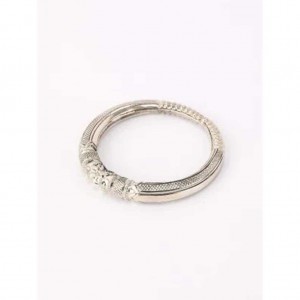 Oxidized Silver Bangle