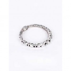 Oxidized Silver Bangle