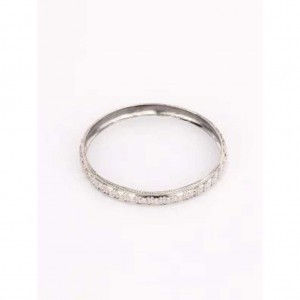 Oxidized Silver Bangle