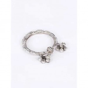 Oxidized Silver Bangle