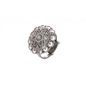 Oxidized Silver Ring