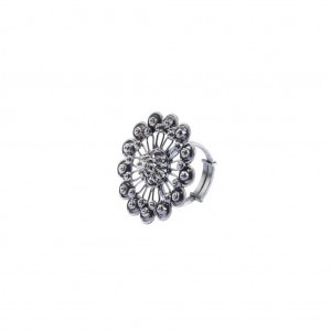 Oxidized Silver Ring