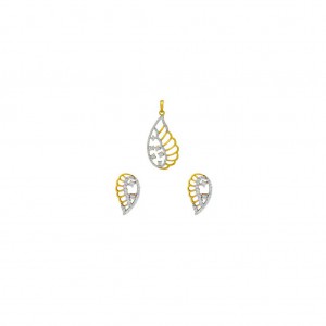 Diamond Pendant Set