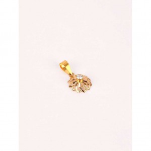 Stone Studded Gold Locket