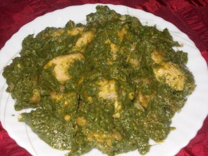 chicken-palak