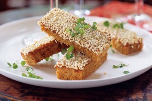 PRAWN ON TOAST