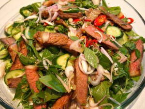 Grilled Beef Salad