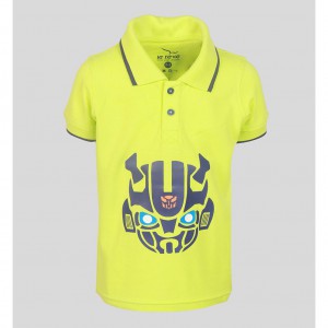 Kids boy giraffe motif Polo