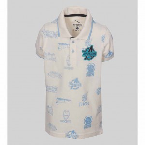 Kids boy white Polo