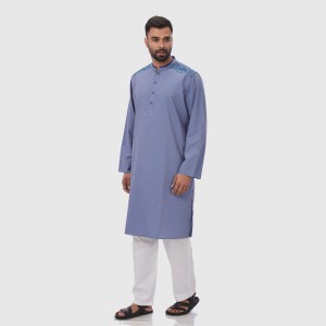 Cotton Embroidered Panjabi