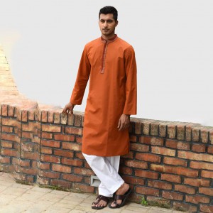 Cotton Embroidered Panjabi