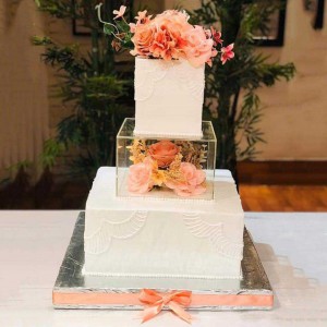 The Glass Box Cake