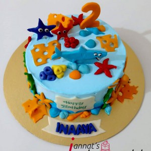 Fondant Cake 0050