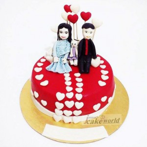 Round Shaped Cake