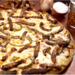 Beef Steak Pizza