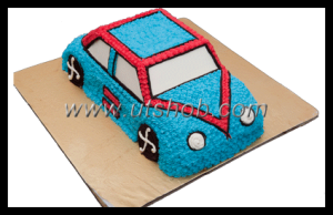 Vanilla Model Car Cake