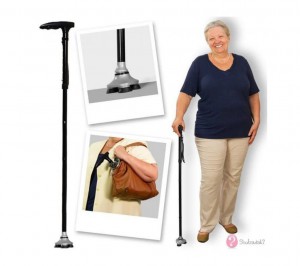 Magic cane with flash light